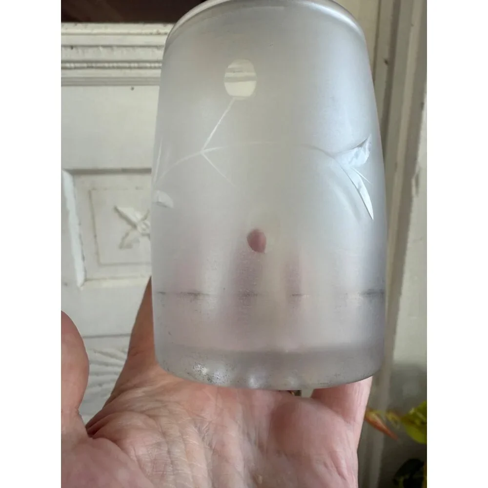 Antique Victorian Silverplated Frosted Glass Pickle Castor Jar Embossed Animals